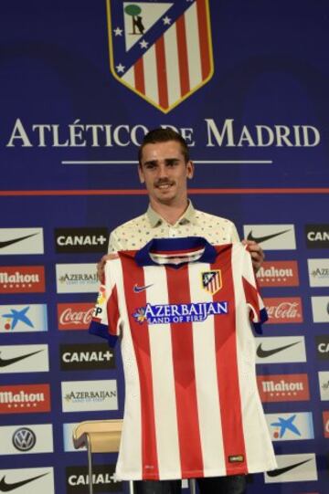 La presentación de Griezmann