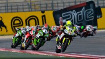 A REPETIR. Elías espera brillar en Portimao como hizo en Misano.