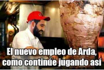 Los mejores memes sobre Arda Turan