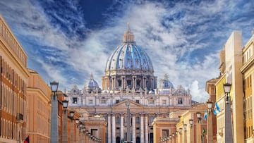 Las Grutas del Vaticano, lugar d¨®nde ser¨¢ enterrado Benedicto XVI.