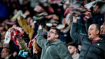 Desplazamiento masivo de la afición del Albacete a Cartagena