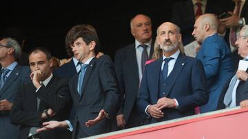 Elizegi, el domingo en el palco