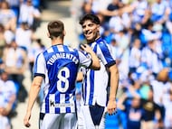 El central realista hizo un gol de killer. En un partido en el que además se encargó de secar a uno de los delanteros de moda: Espí.