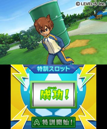 Captura de pantalla - Inazuma Eleven GO: Luz (3DS)