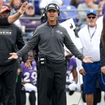 Como bien sabe John Harbaugh, si algo puede salir mal, acaba en catástrofe.