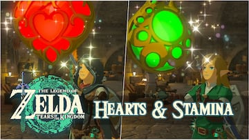 How to get more hearts and stamina in Zelda: Tears of the Kingdom