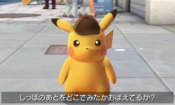 Captura de pantalla - Great Detective Pikachu: Birth of a New Combination (3DS)