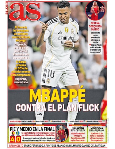 Las portadas de AS de octubre