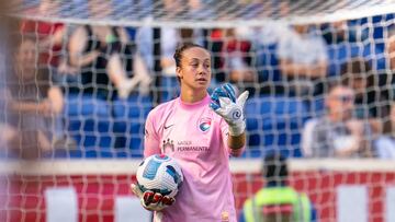 Kailen Sheridan, portera de San Diego Wave y la selección de Canadá.