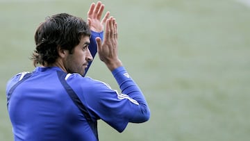 Raúl, con el Schalke.