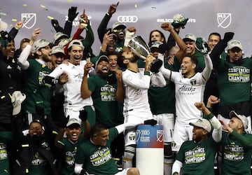 La crónica en imágenes de la victoria de Timbers en Kansas
