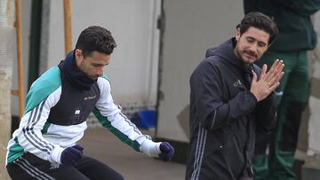 Rubén Castro y víctor Sánchez.