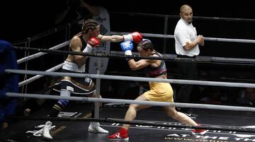Combate femenino por el Campeonato de España entre Jessica Sánchez y Jennifer Miranda. 
