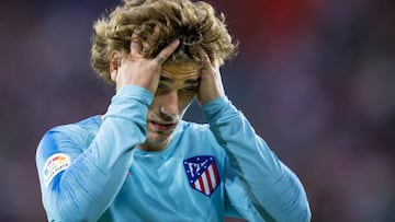 Griezmann, ni en pintura