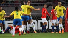 Brasil golpea duro a Chile