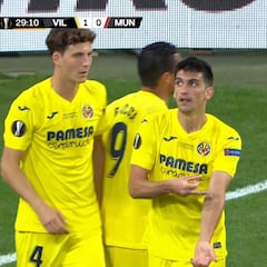 La celebración de Gerard Moreno que pactó con Broncano en La Resistencia