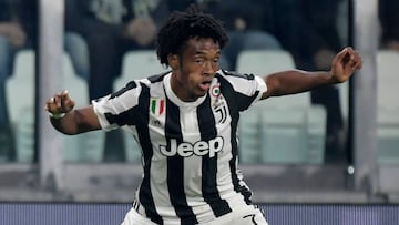 Juan Guillermo Cuadrado, jugador de la Juventus de Turín