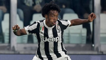 Juan Guillermo Cuadrado, jugador de la Juventus de Tur&iacute;n