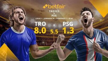ES Troyes vs. PSG: alineaciones, horario, TV, estadísticas y pronósticos