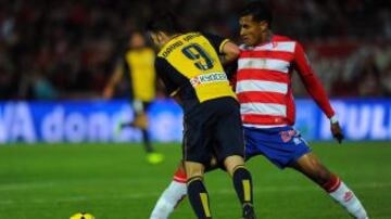 Jeison Murillo enfrentando al Atlético de Madrid