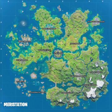 Mapa de la isla antes de las 9AM CEST del 18 de julio de 2020