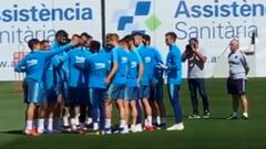 El doble pasillo que 'sufrió' Vidal en el Barça por su cumpleaños