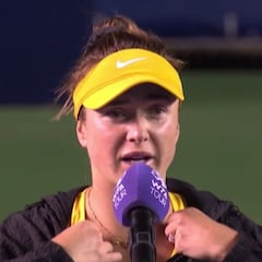 El mensaje con la voz quebrada de Svitolina que conmueve al mundo