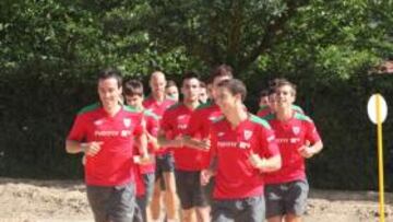 El Athletic 2012-2013 arrancó con trabajo físico en Lezama