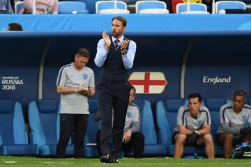 El seleccionador inglés Gareth Southgate.