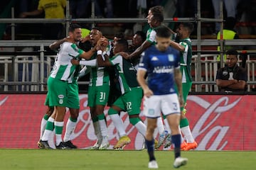 Nacional y Racing, ida de octavos de final de Copa Libertadores.