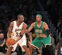 Kobe Bryant estudia a Paul Pierce para mejorar su juego