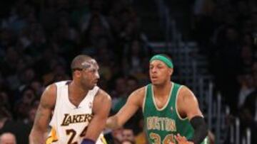 Kobe Bryant estudia a Paul Pierce para mejorar su juego