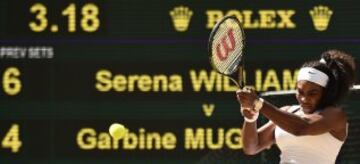 La final femenina de Wimbledon en im¨¢genes