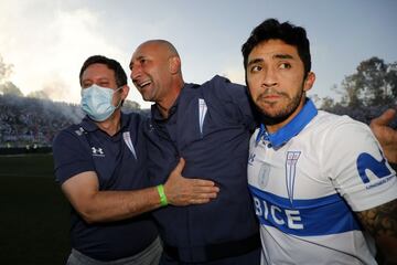 Puch en su último partido en Universidad Católica.