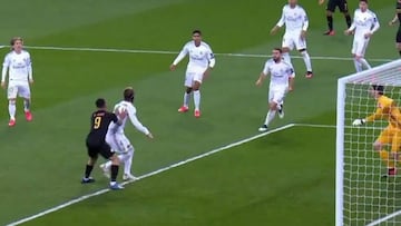 Gabriel Jesús y Sergio Ramos.