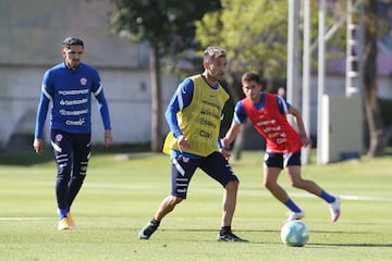 ¡Con todas las figuras! las postales de la primera práctica de la Roja