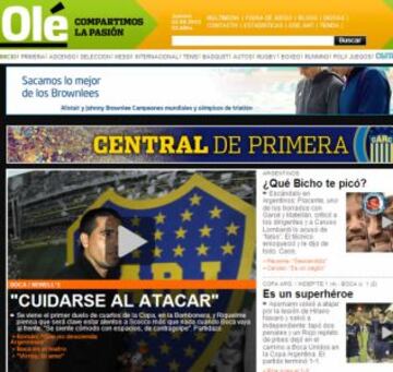 Portadas de la prensa extranjera