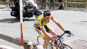 <b>SUFRIMIENTO CON RECOMPENSA.</B> Aitor Kintana venció tras realizar una gran ascensión final.