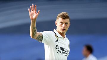 Kroos, durante un partido con el Real Madrid.