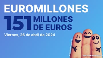 Euromillones 26 de abril 2024.