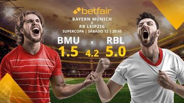 Bayern Múnich vs. RB Leipzig: horario, TV, estadísticas y pronósticos Supercopa