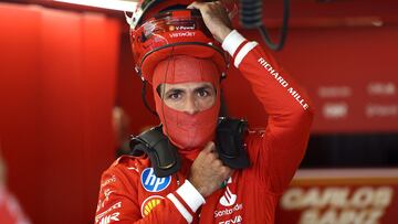 Carlos Sainz (Ferrari). Yas Marina, Abu Dhabi. F1 2024.