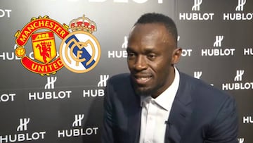 Bolt se enamoró del United por él... y no, no es Cristiano