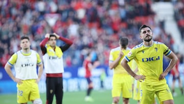 17/02/24 PARTIDO PRIMERA DIVISION 
OSASUNA - CADIZ 
TRISTEZA 