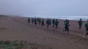 Los azules trabajarán por una semana en Marbella