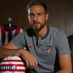 Oblak: "Soy portero porque de pequeño imitaba a mi padre"