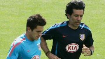 El Atlético se prepara con las dudas de Koke y Tiago