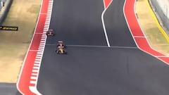 El brutal adelantamiento de Sainz a Norris en la última vuelta que DAZN calificó como “incontestable”