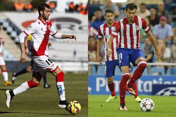 Jugadores que defendieron la camiseta del Rayo y del Atlético