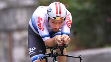 Victor Campanaerts en el Tour de Luxemburgo (Getty Images Sport)